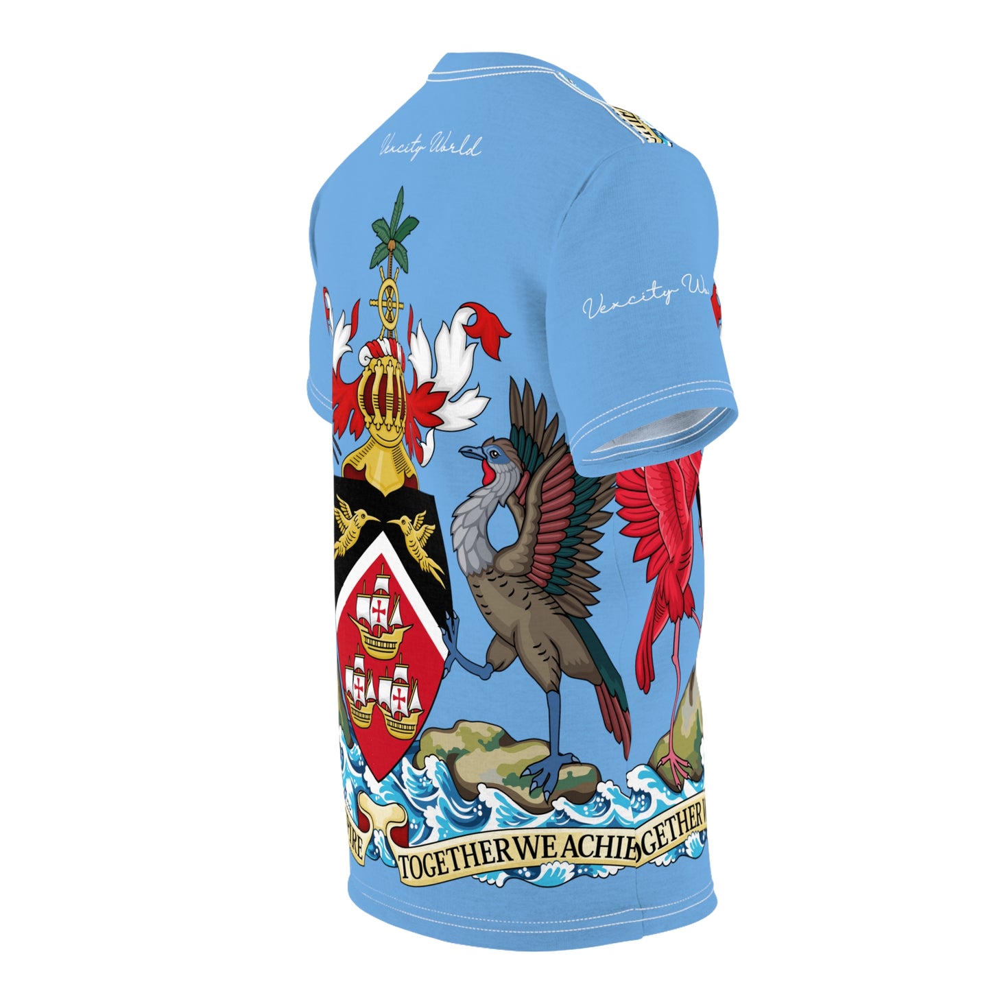 Trinidad And Tobago Unisex T-shirt Light Blue