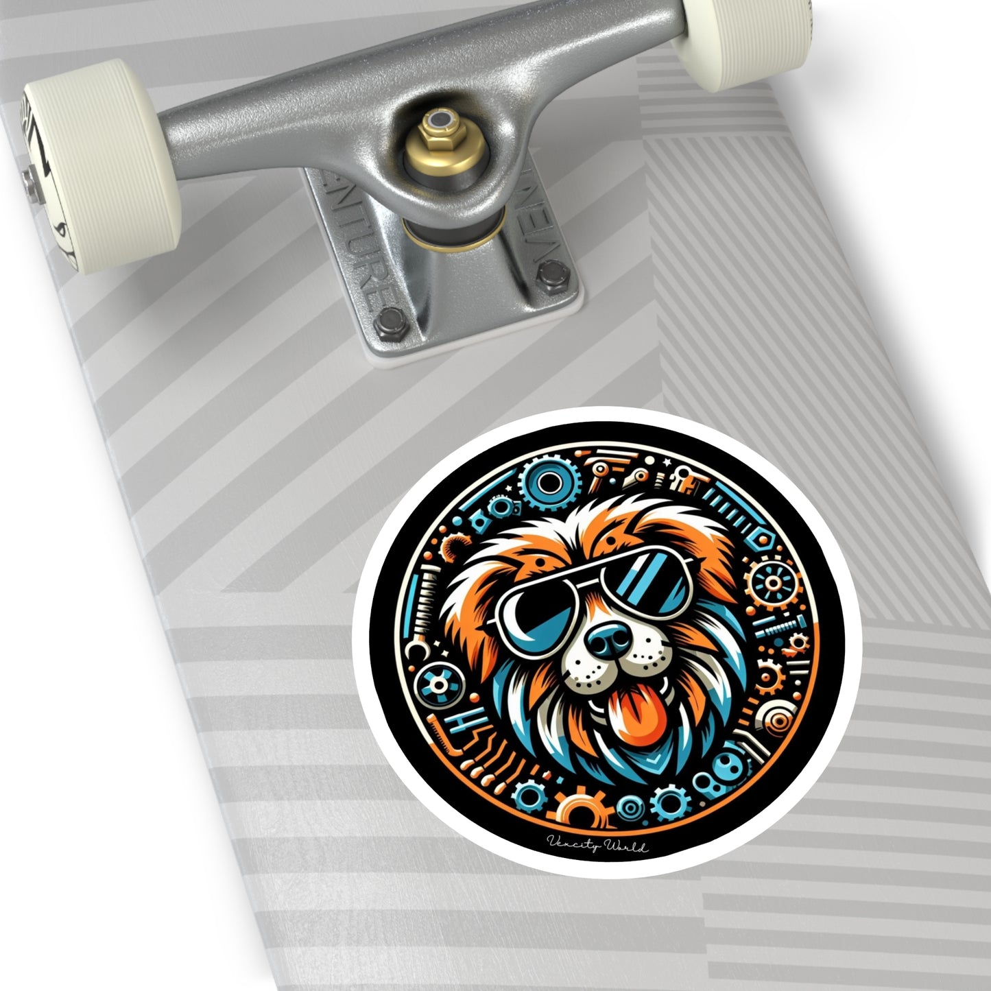 Cyber Dog Sticker, Indoor\Outdoor
