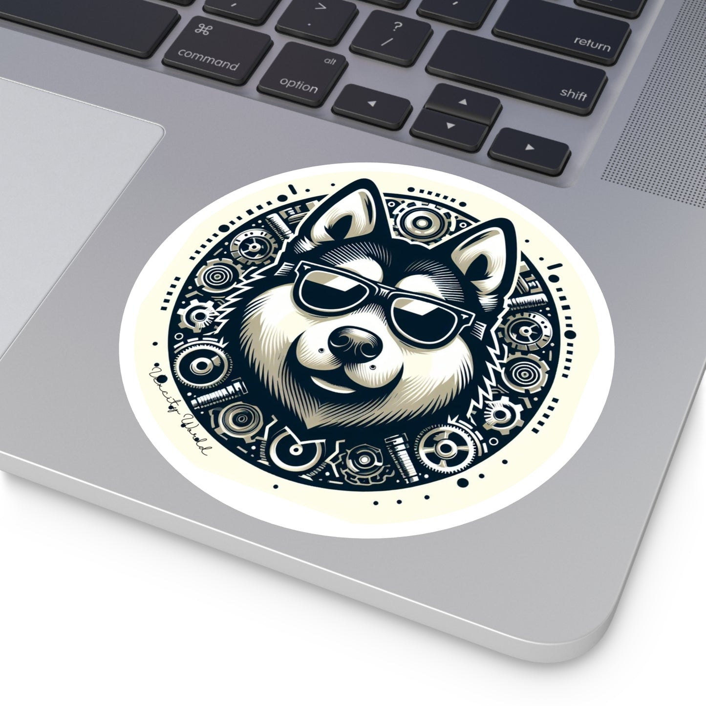 Rico The Dog Sticker, Indoor\Outdoor