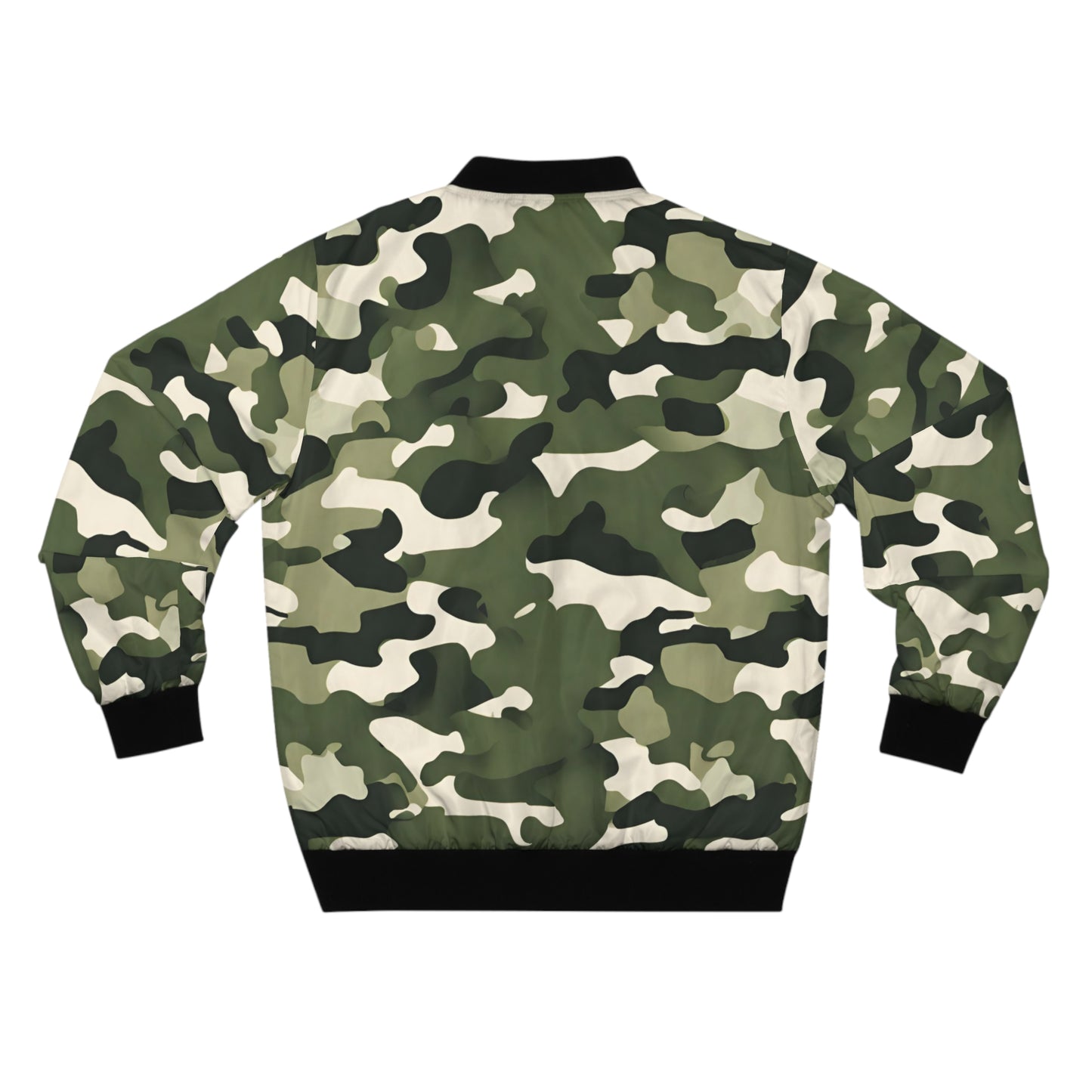 Vexcity World Surfing Inspired Bomber Jacket Camouflage