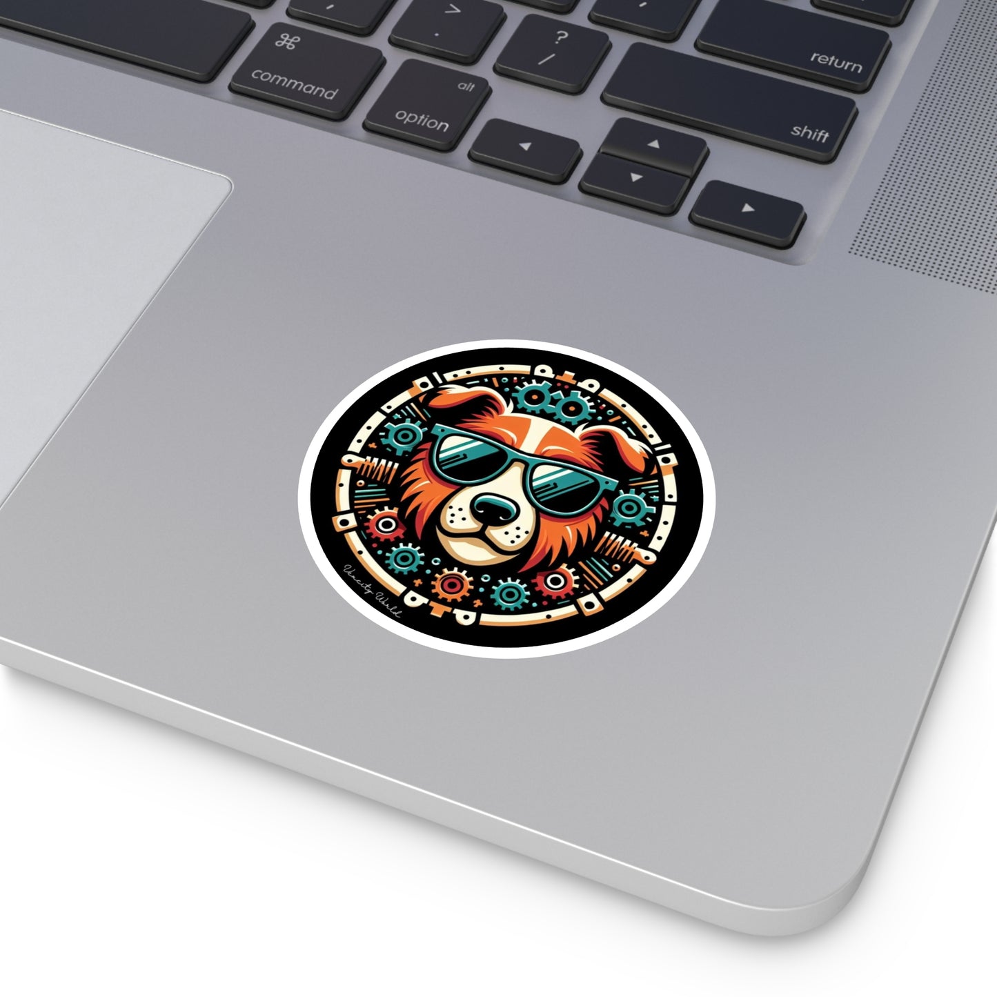 Rosco The Dog Sticker, Indoor\Outdoor