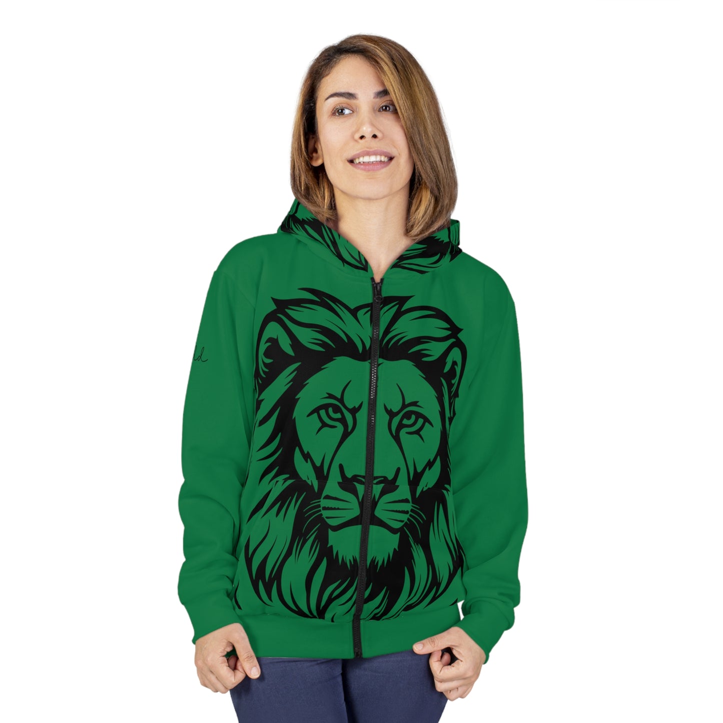 The Lion Of Judah Zip Hoodie