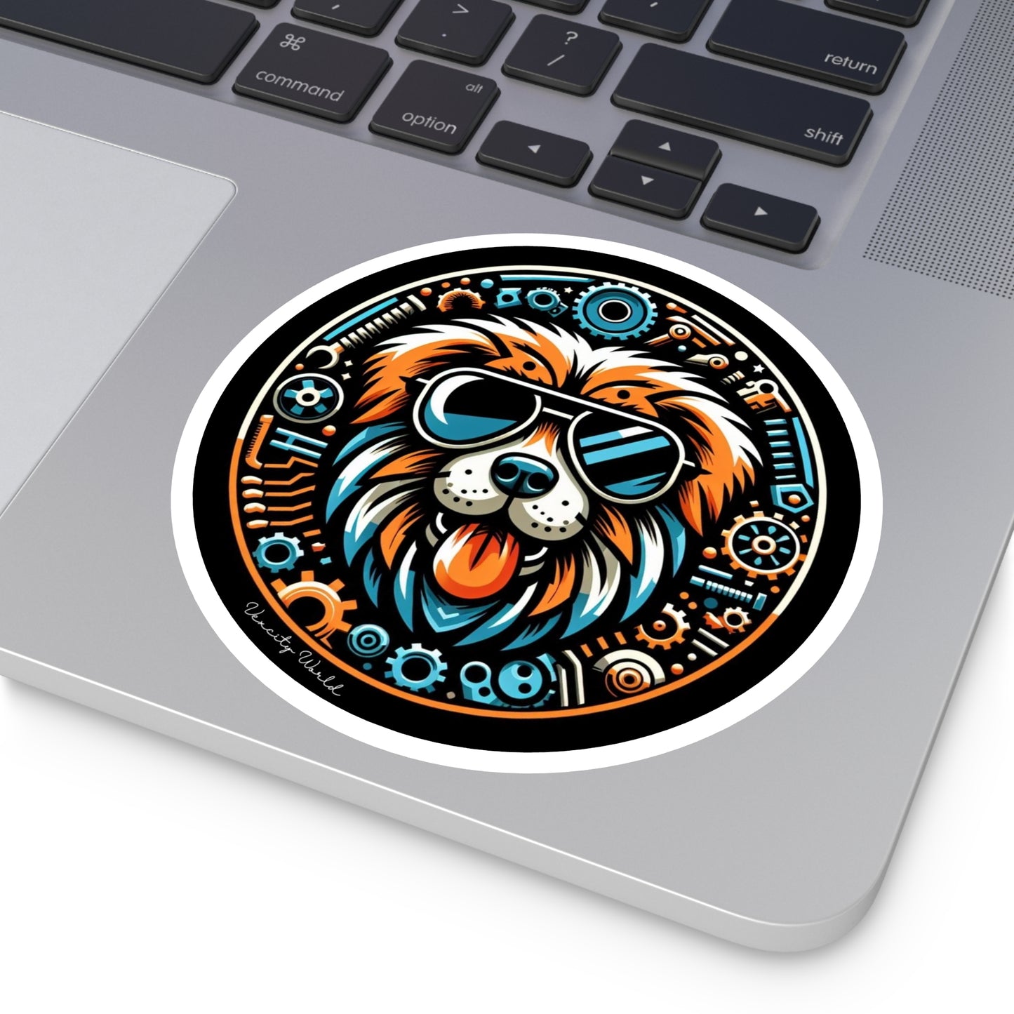 Cyber Dog Sticker, Indoor\Outdoor