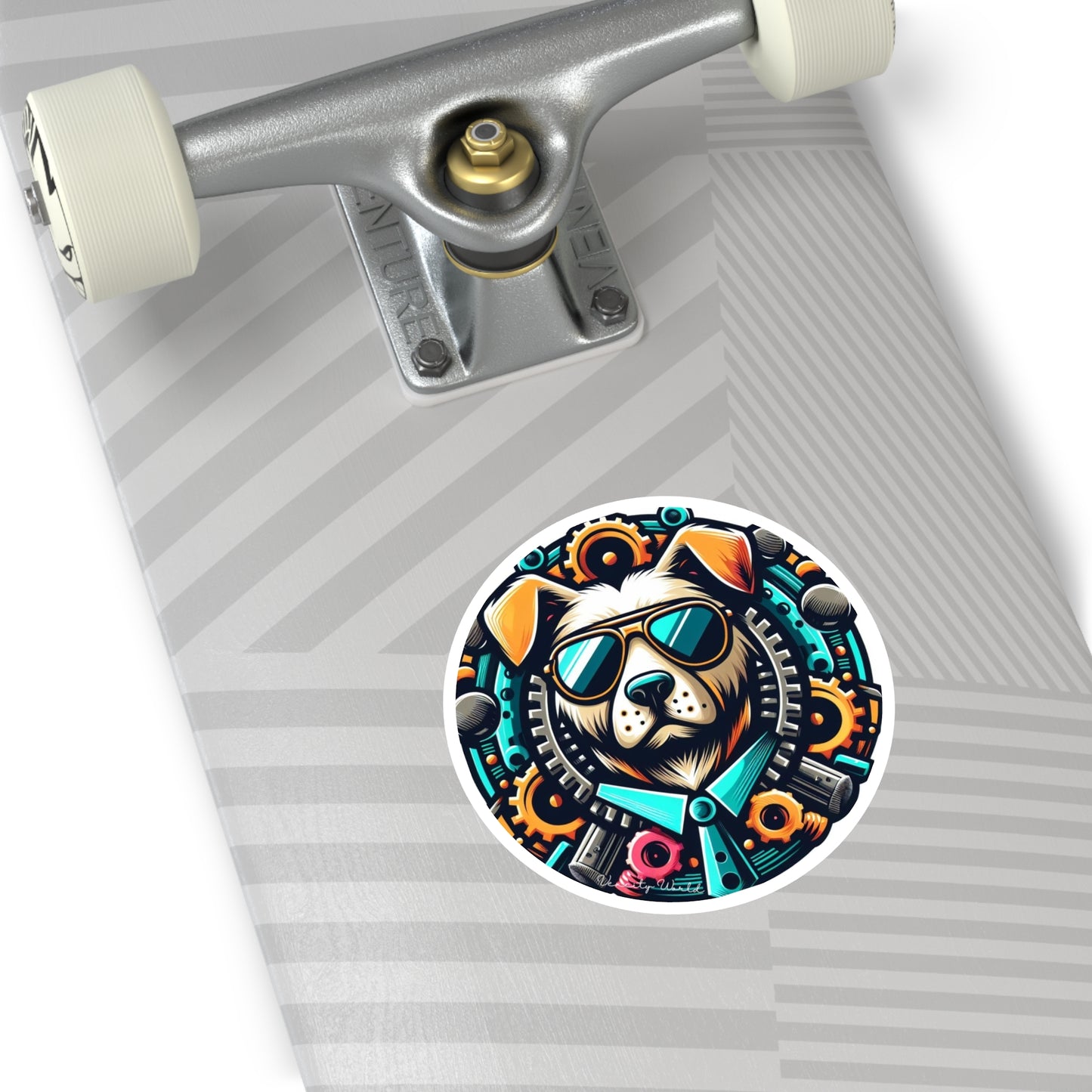 Muzzy The Dog Sticker, Indoor\Outdoor