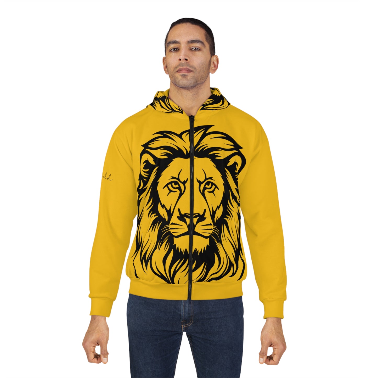 The Lion Of Judah Zip Hoodie