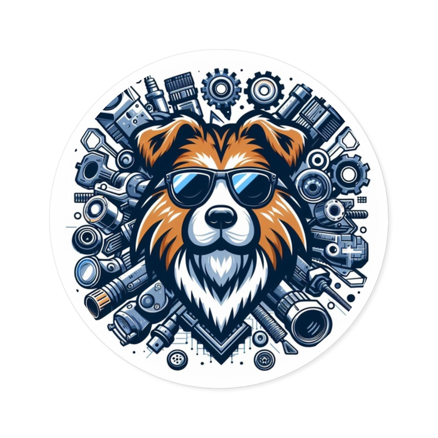 Jessie The Dog Sticker, Indoor\Outdoor