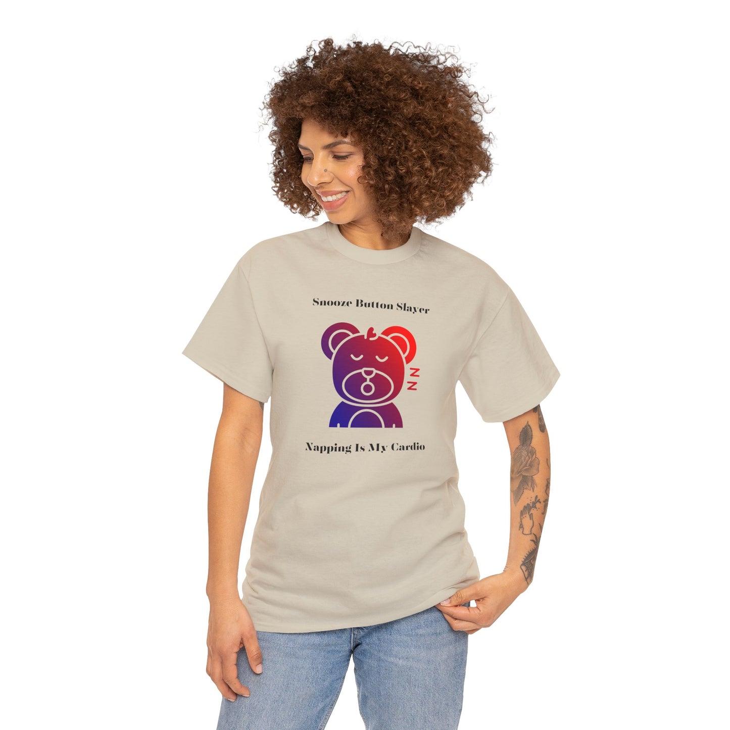 Funny Sleeping Lazy Bear T-shirt