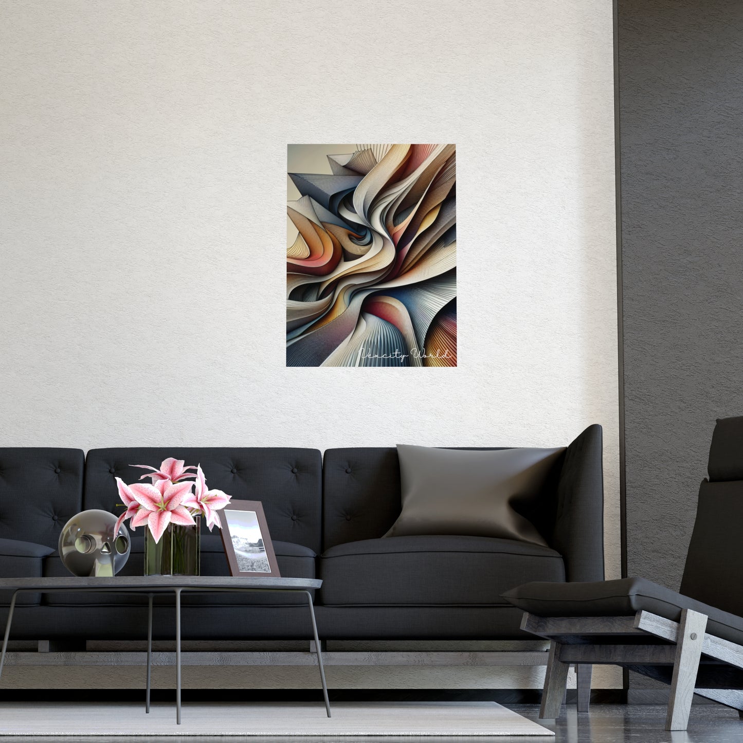 Vexcity World Art Work Matte Posters