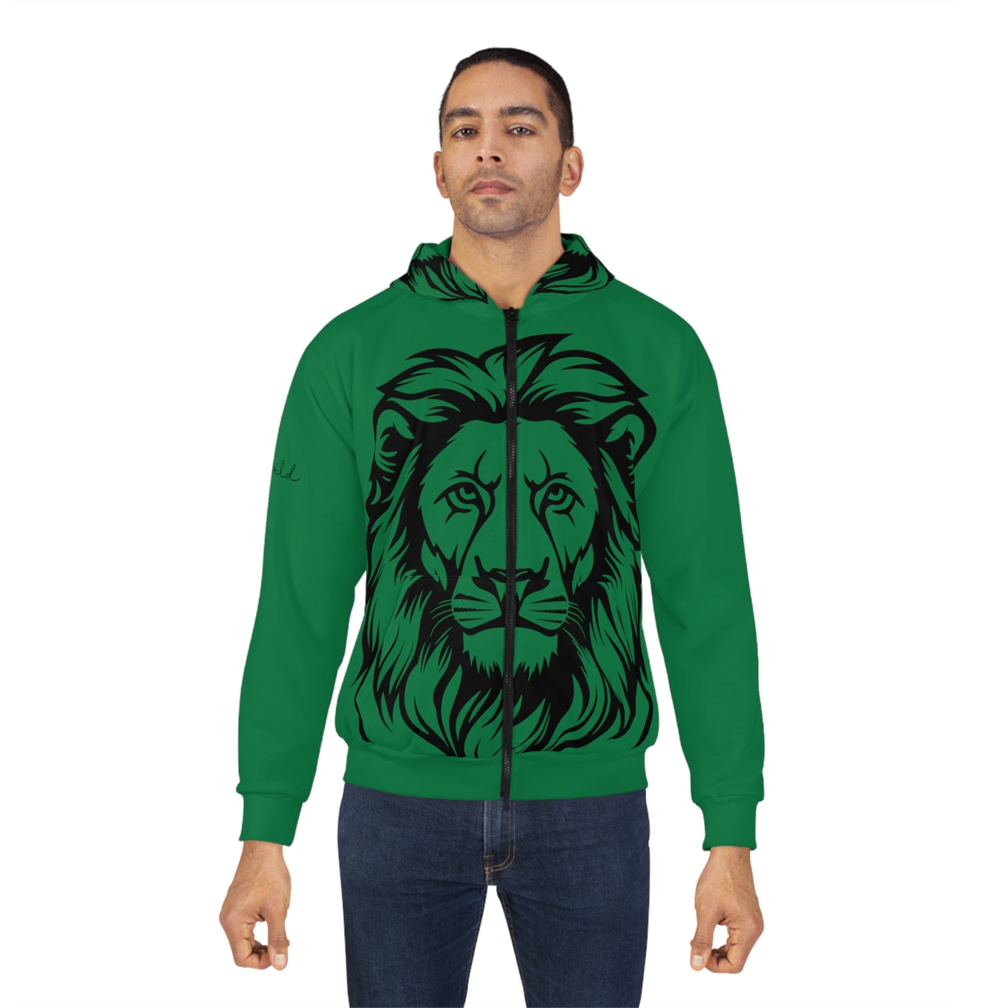 The Lion Of Judah Zip Hoodie