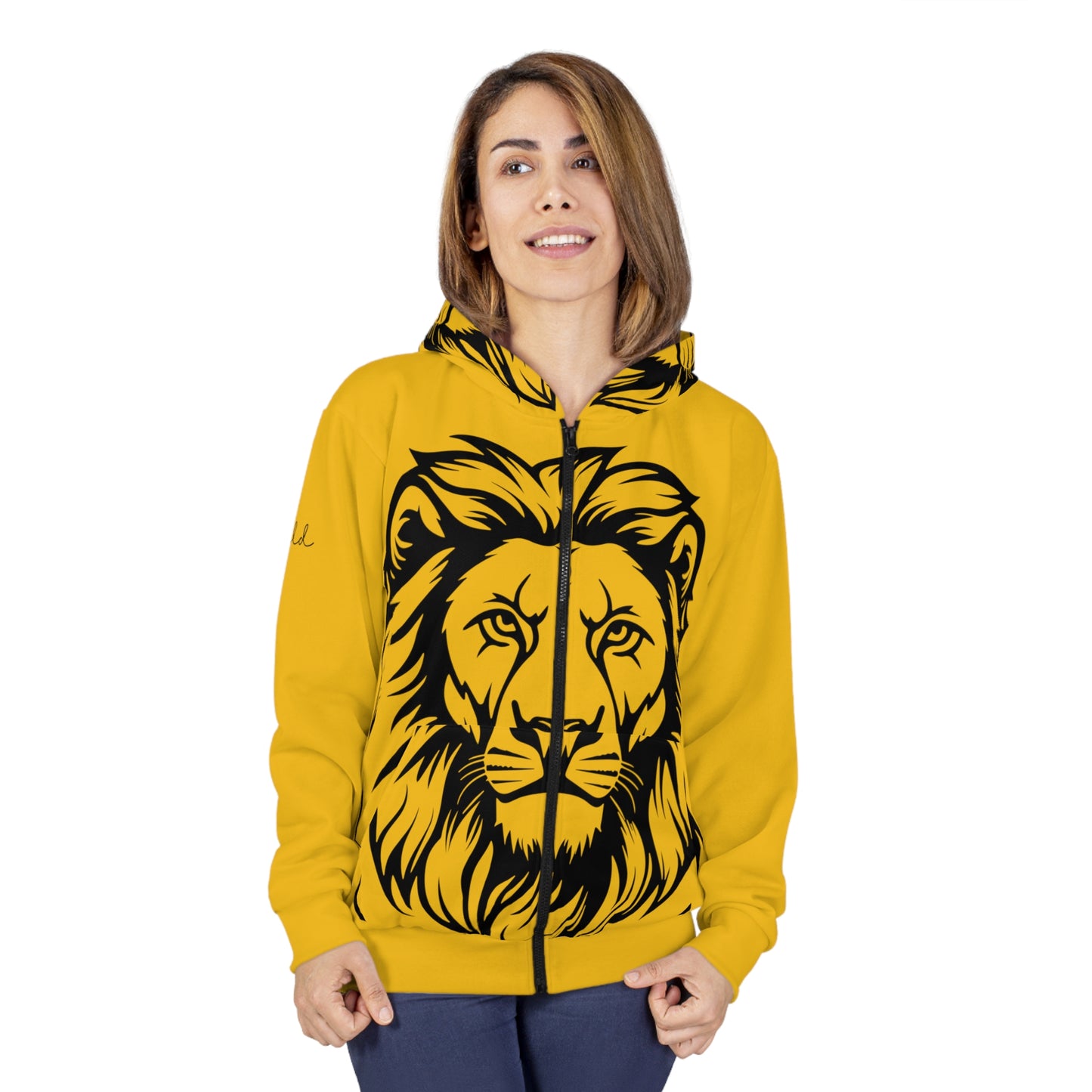 The Lion Of Judah Zip Hoodie