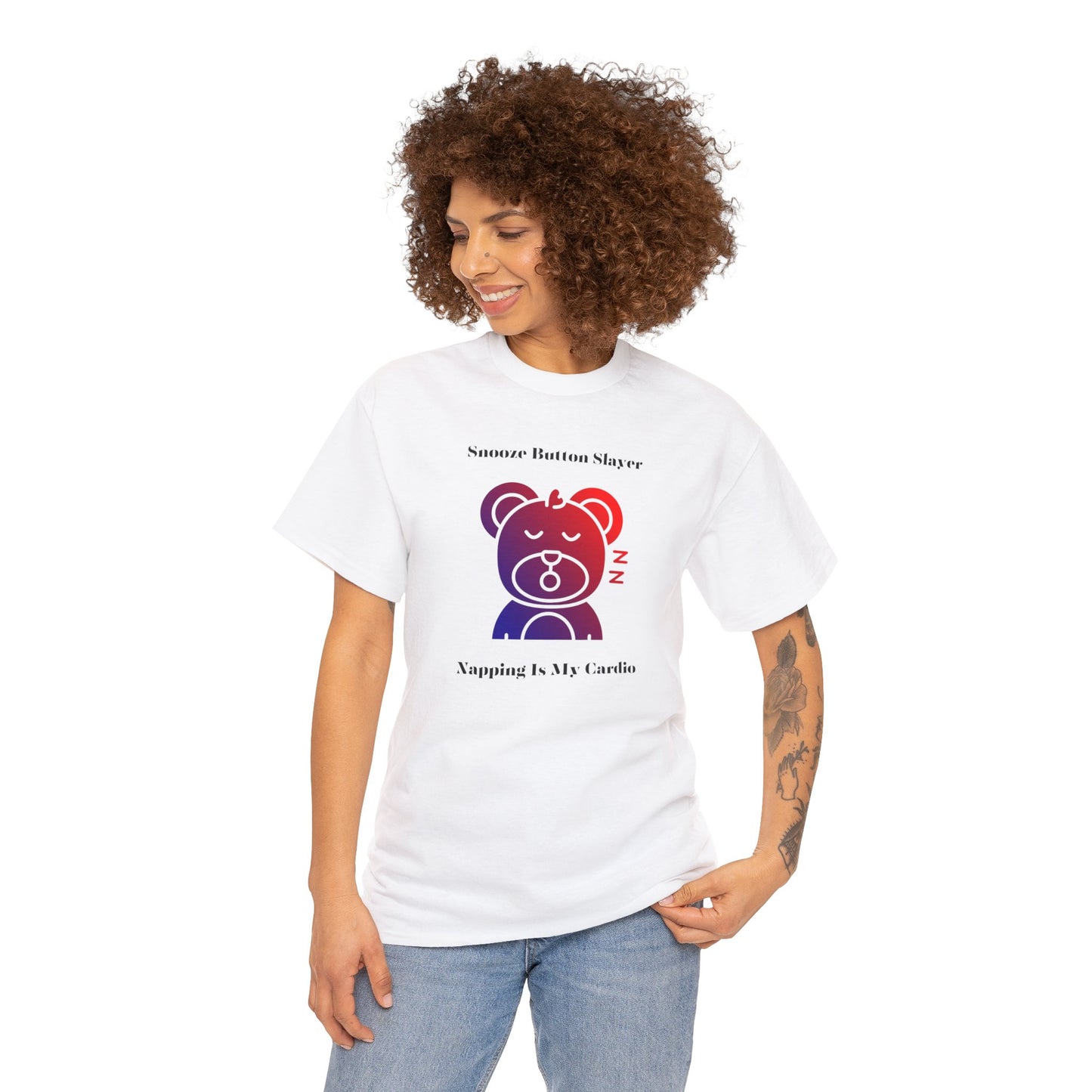 Funny Sleeping Lazy Bear T-shirt