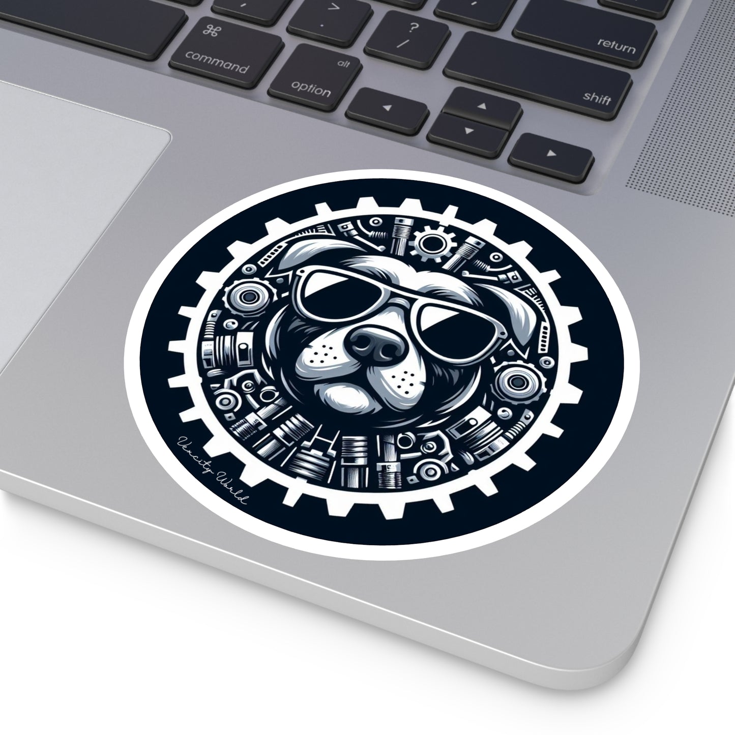 Georgie The Dog Sticker, Indoor\Outdoor