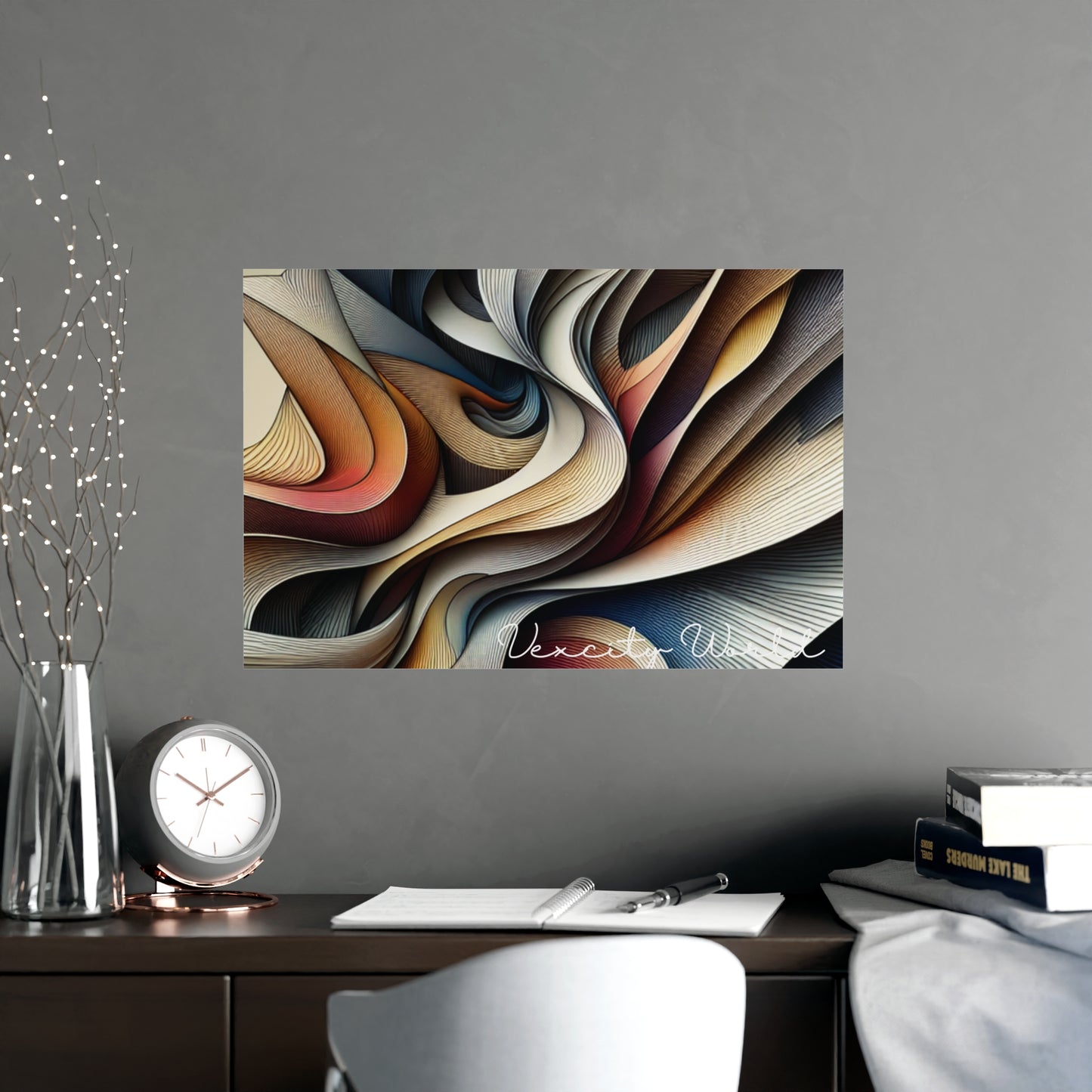 Vexcity World Art Work Matte Posters