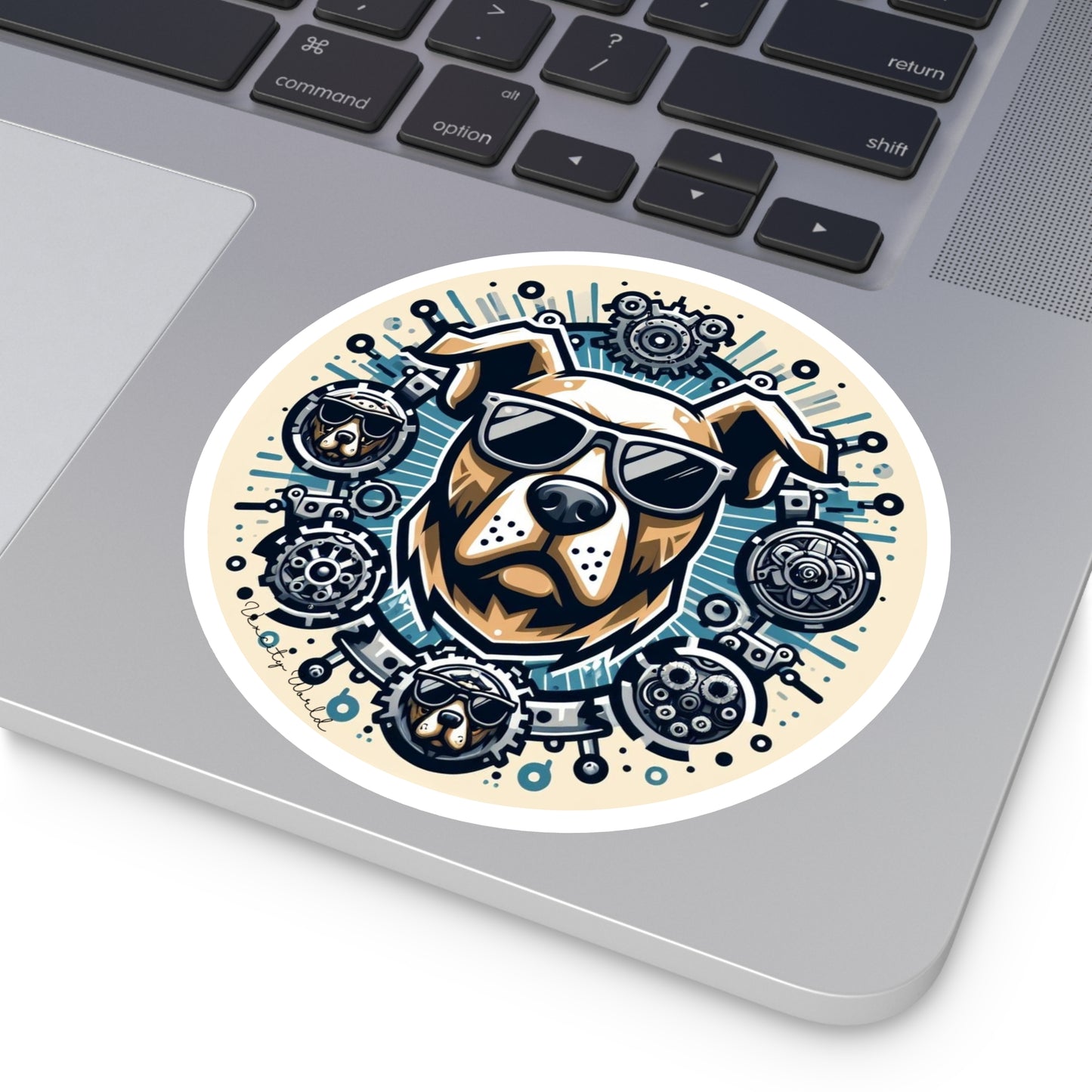 Bruno The Dog Sticker, Indoor\Outdoor