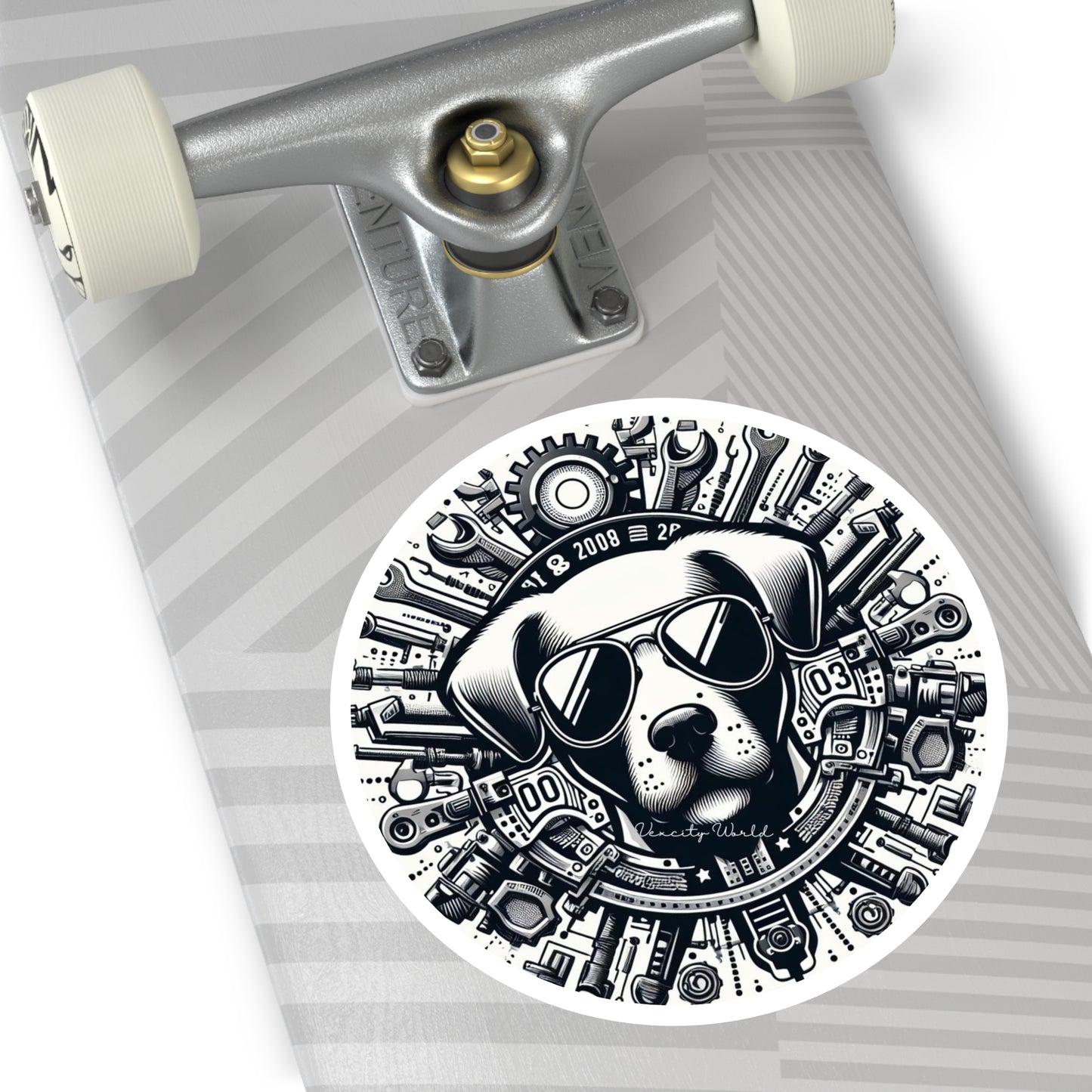 LiL Mickey The Dog Sticker, Indoor\Outdoor