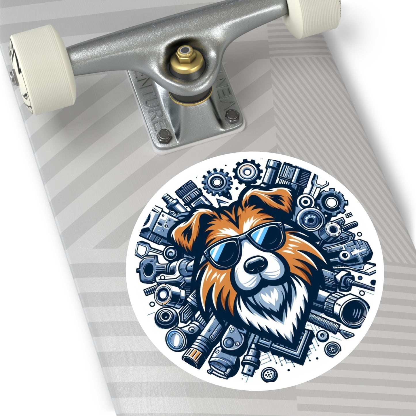 Jessie The Dog Sticker, Indoor\Outdoor