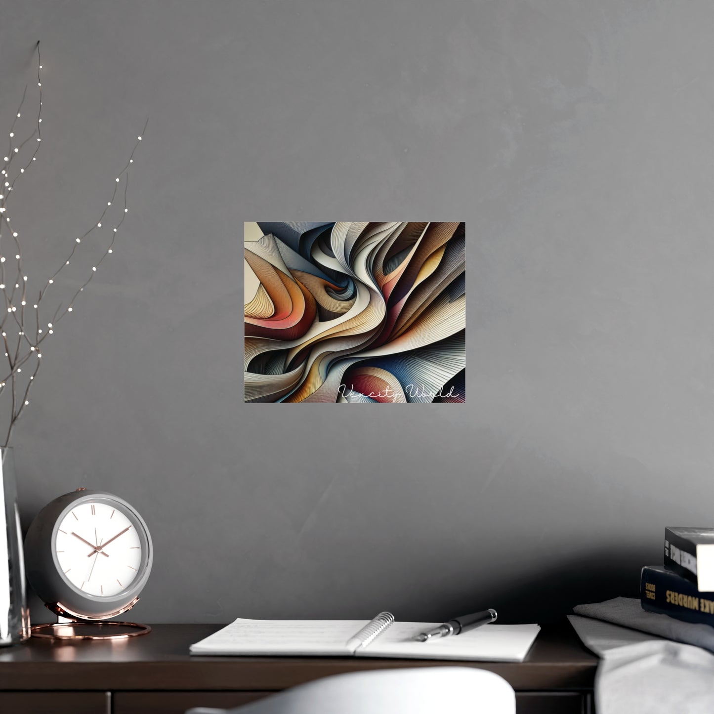 Vexcity World Art Work Matte Posters
