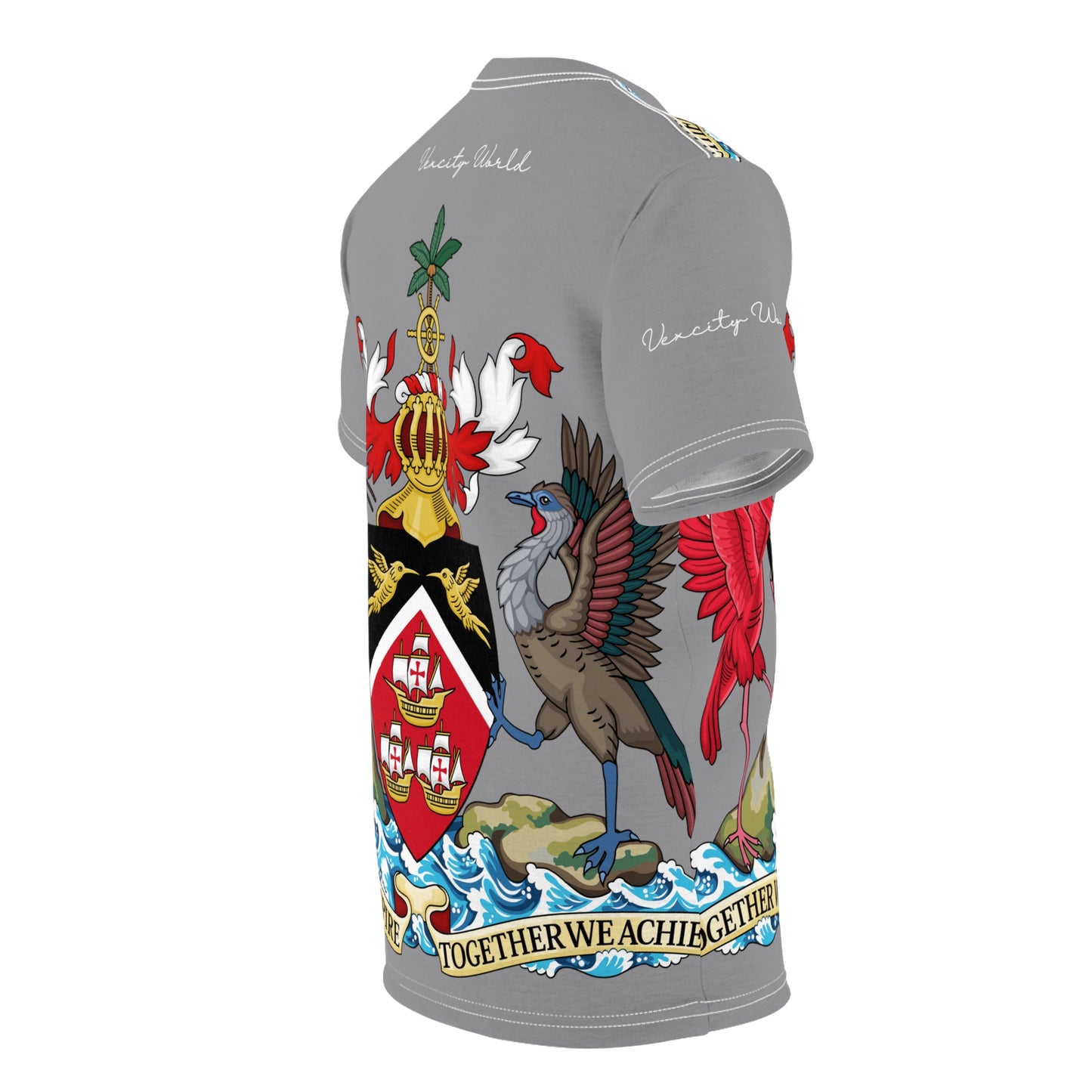 Trinidad And Tobago Unisex T-shirt Grey