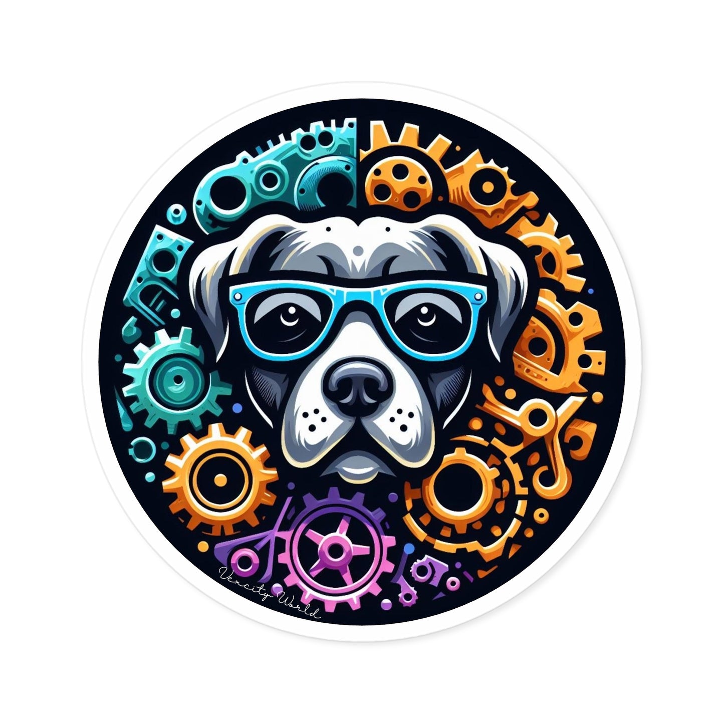 SiSi The Dog Sticker, Indoor\Outdoor