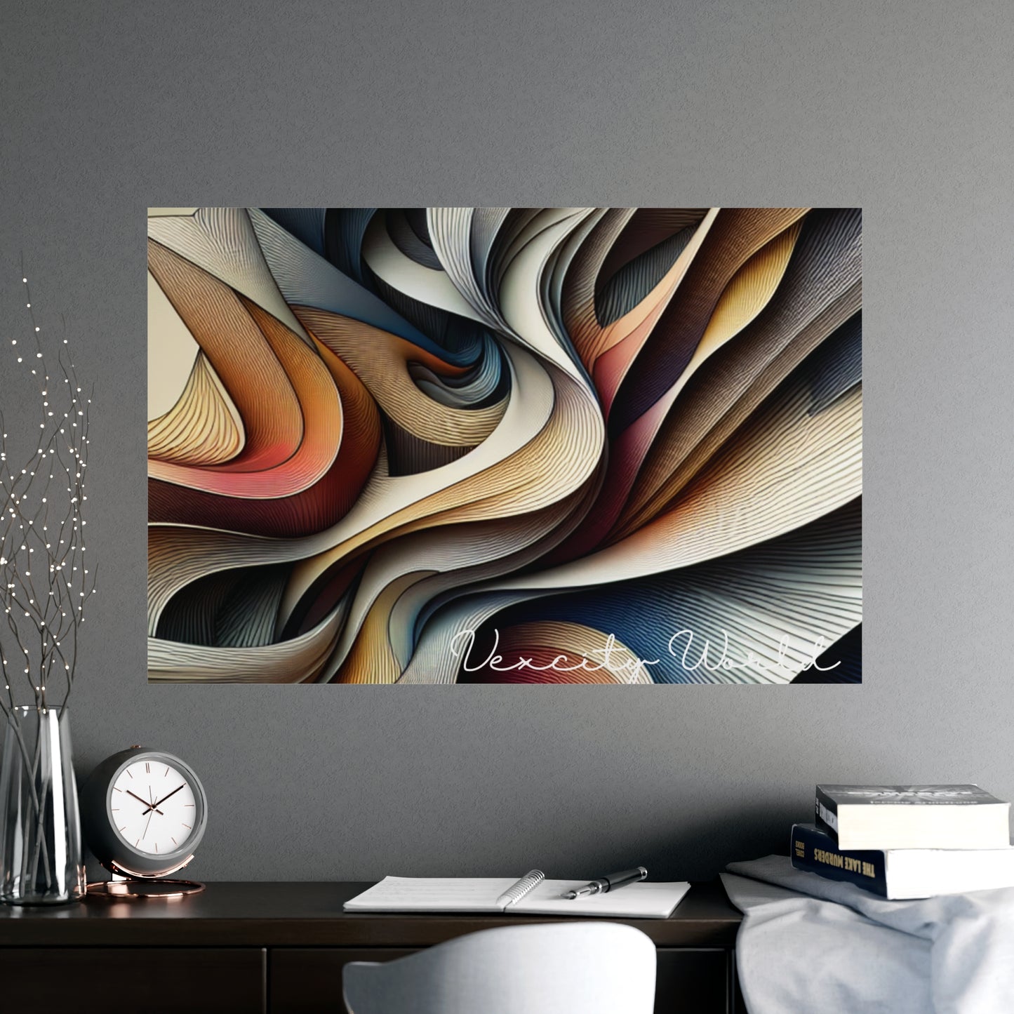 Vexcity World Art Work Matte Posters