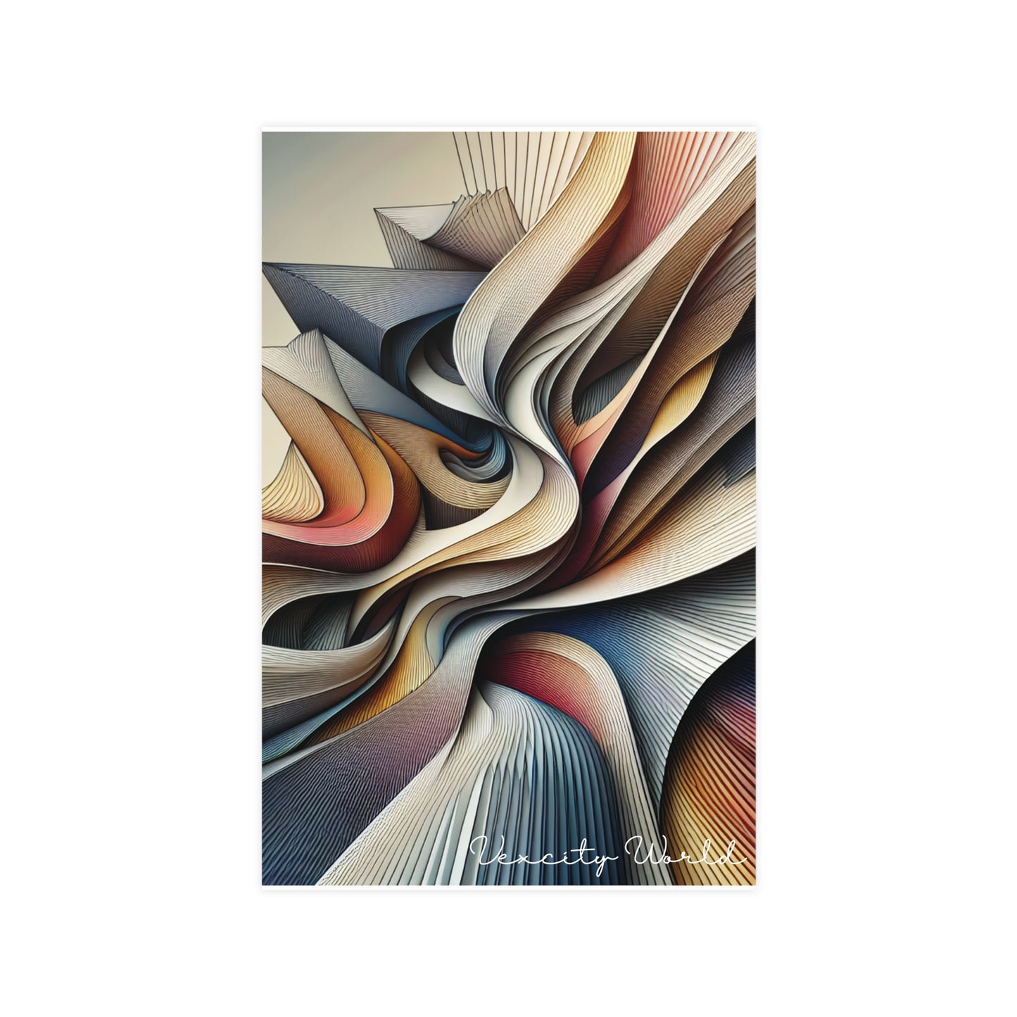 Vexcity World Art Work Matte Posters