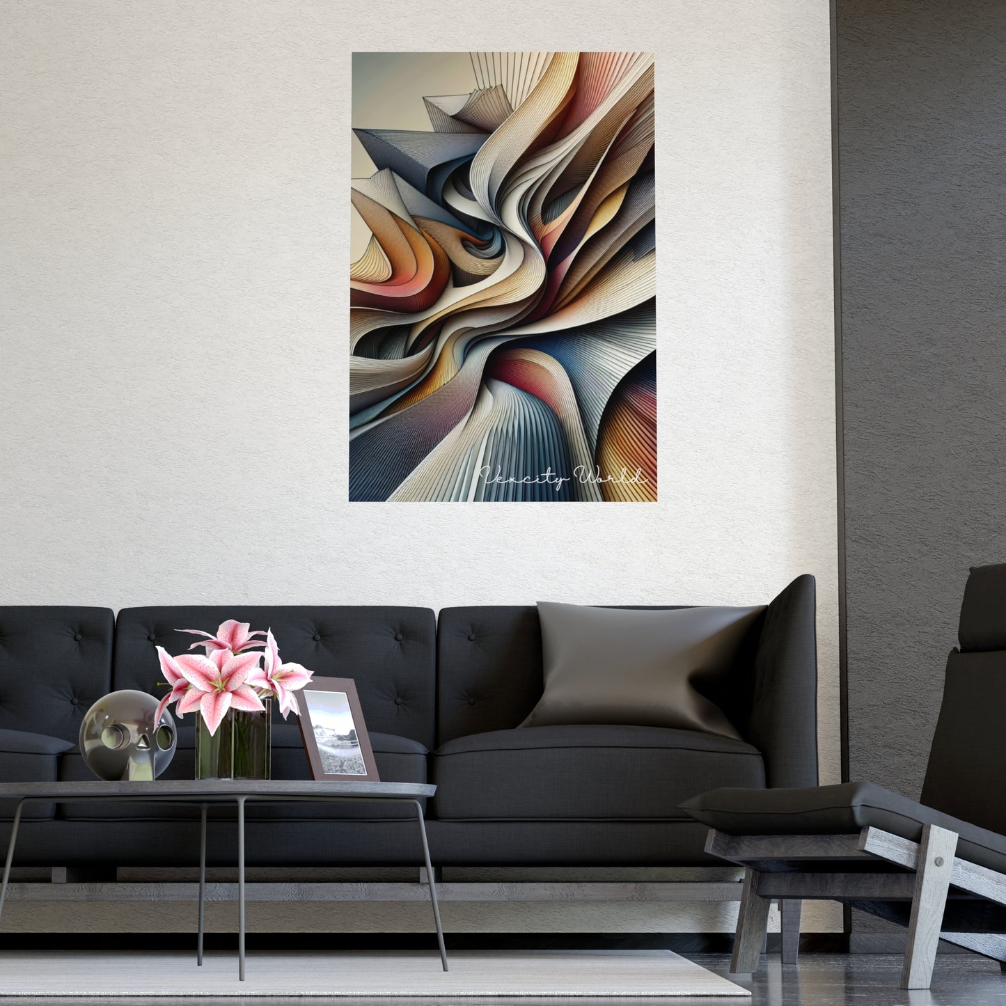 Vexcity World Art Work Matte Posters