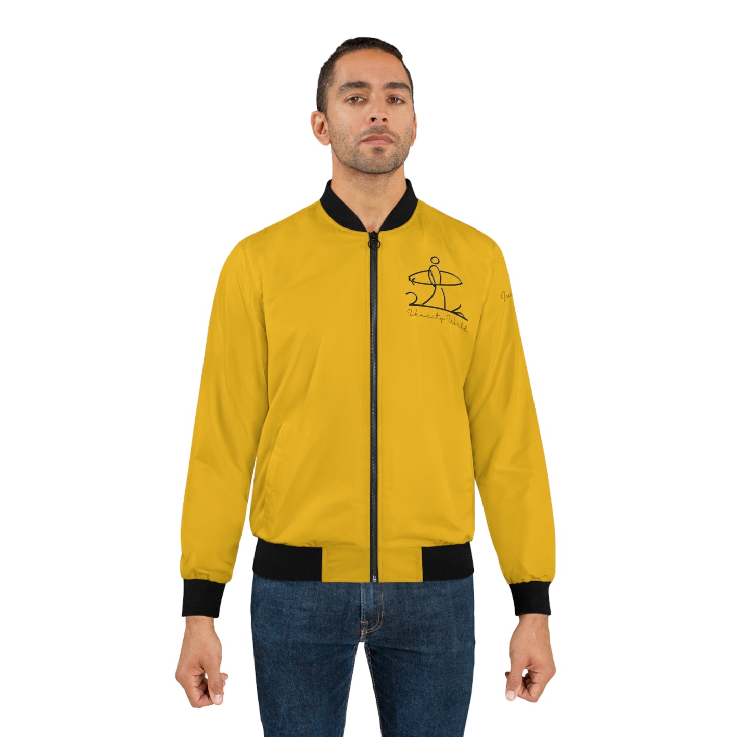Vexcity World Bomber Jacket Gold
