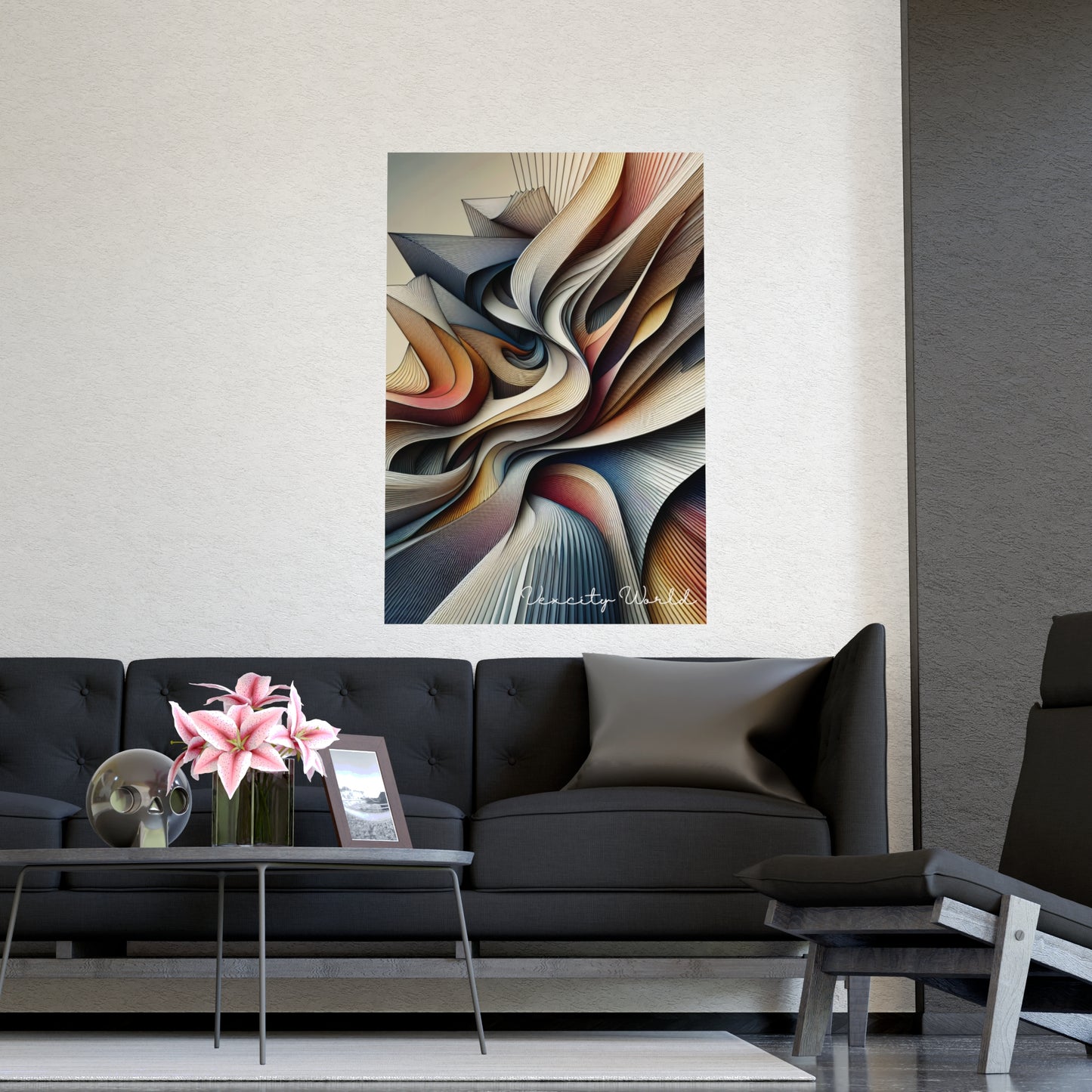 Vexcity World Art Work Matte Posters