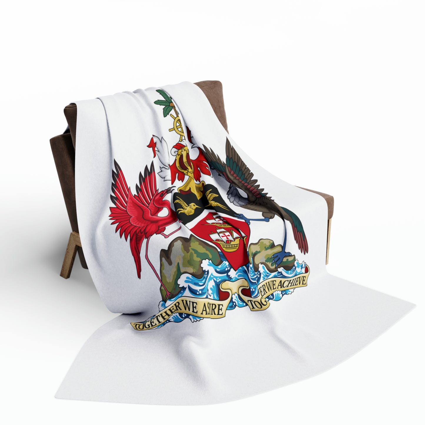 Trinidad And Tobago Arctic Fleece Blanket