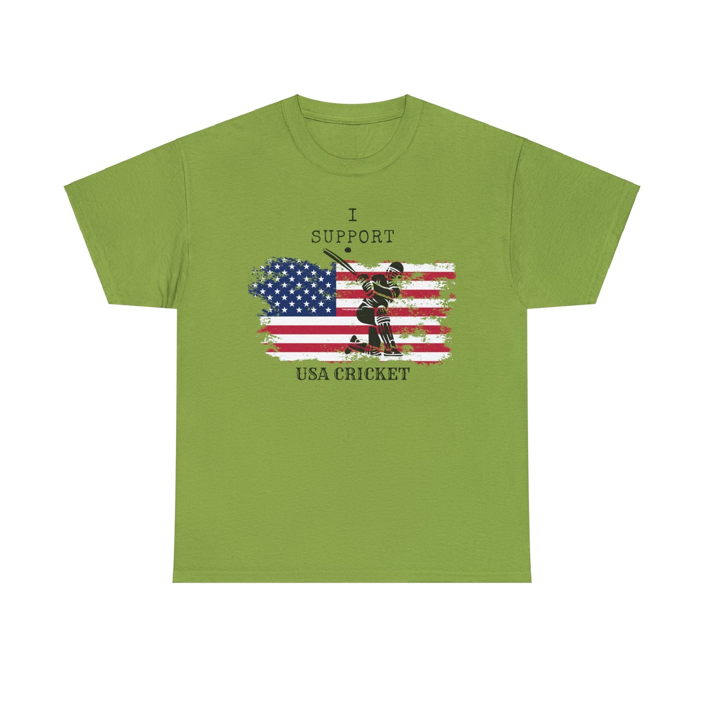 Support USA Cricket Gift T- shirt