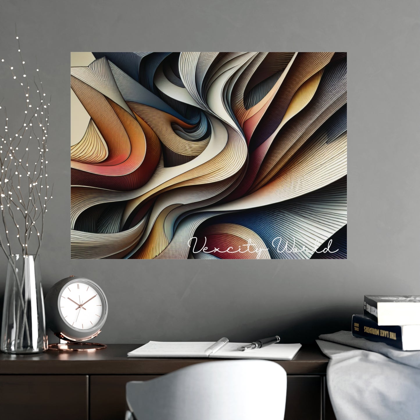 Vexcity World Art Work Matte Posters
