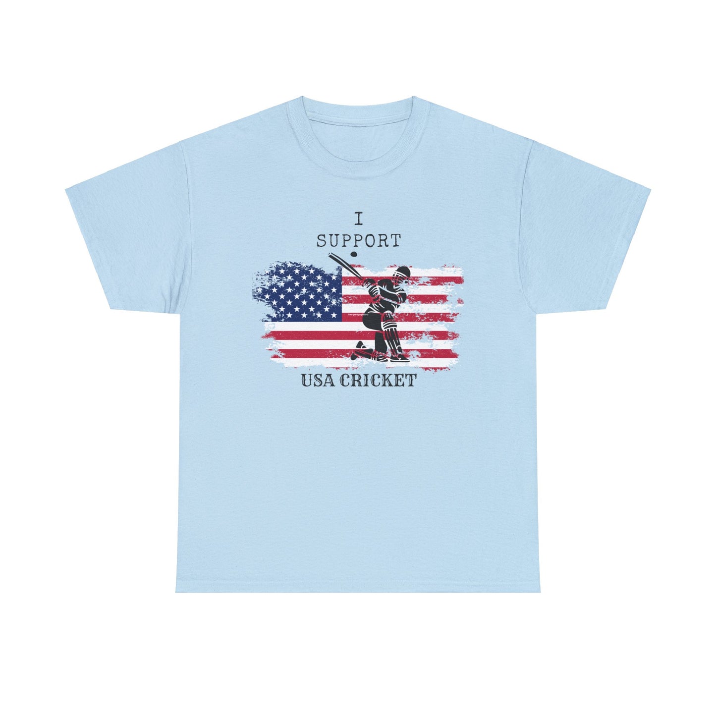 Support USA Cricket Gift T- shirt