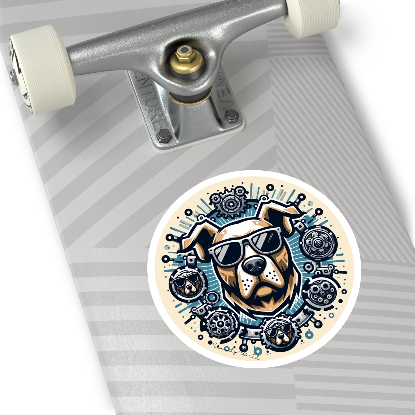 Bruno The Dog Sticker, Indoor\Outdoor