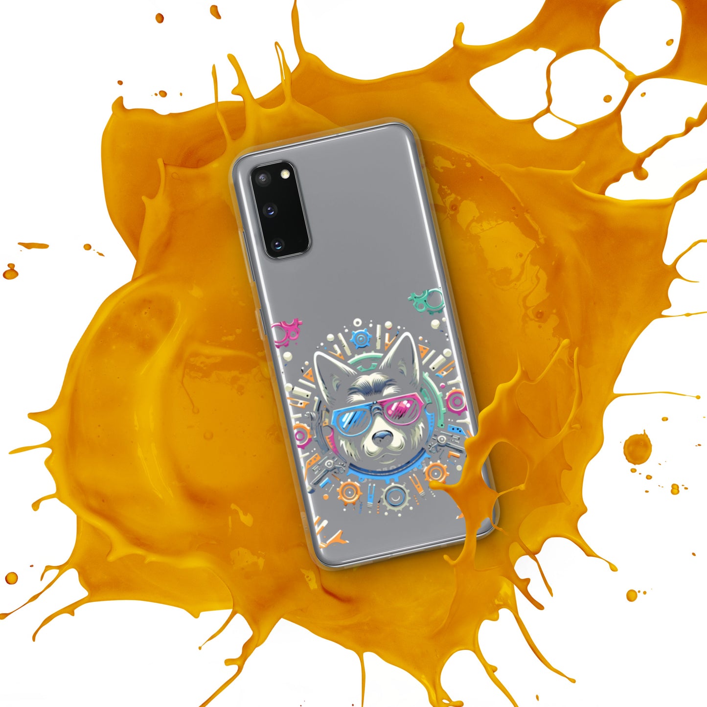 LIZZEE CLEAR SAMSUNG PROTECTIVE CASE