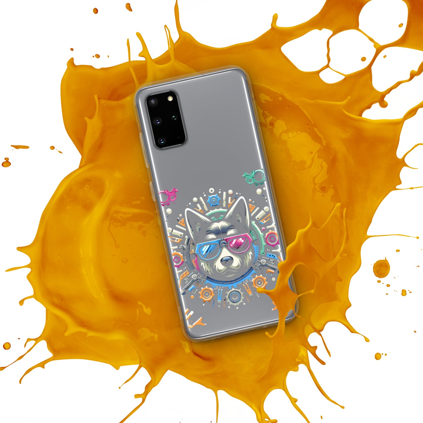LIZZEE CLEAR SAMSUNG PROTECTIVE CASE