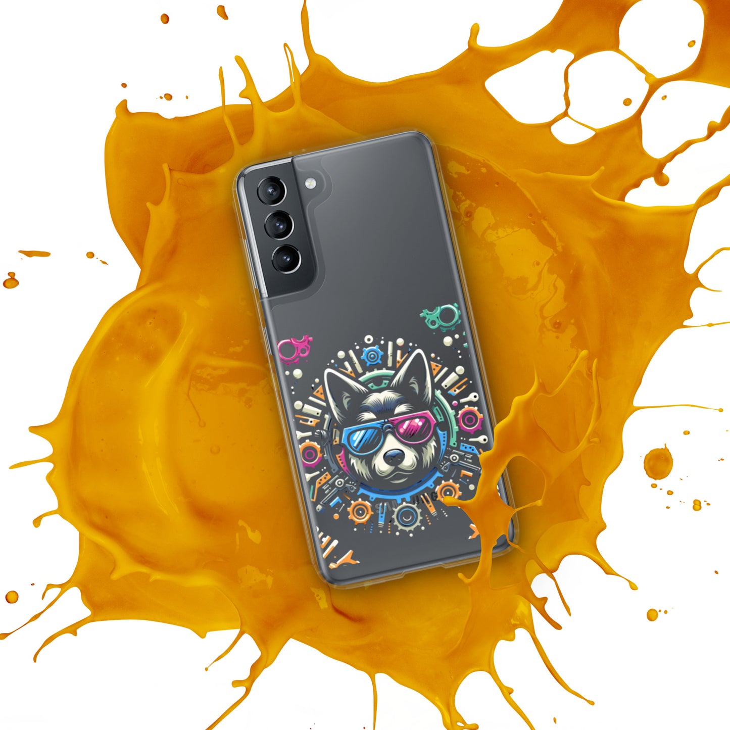 LIZZEE CLEAR SAMSUNG PROTECTIVE CASE
