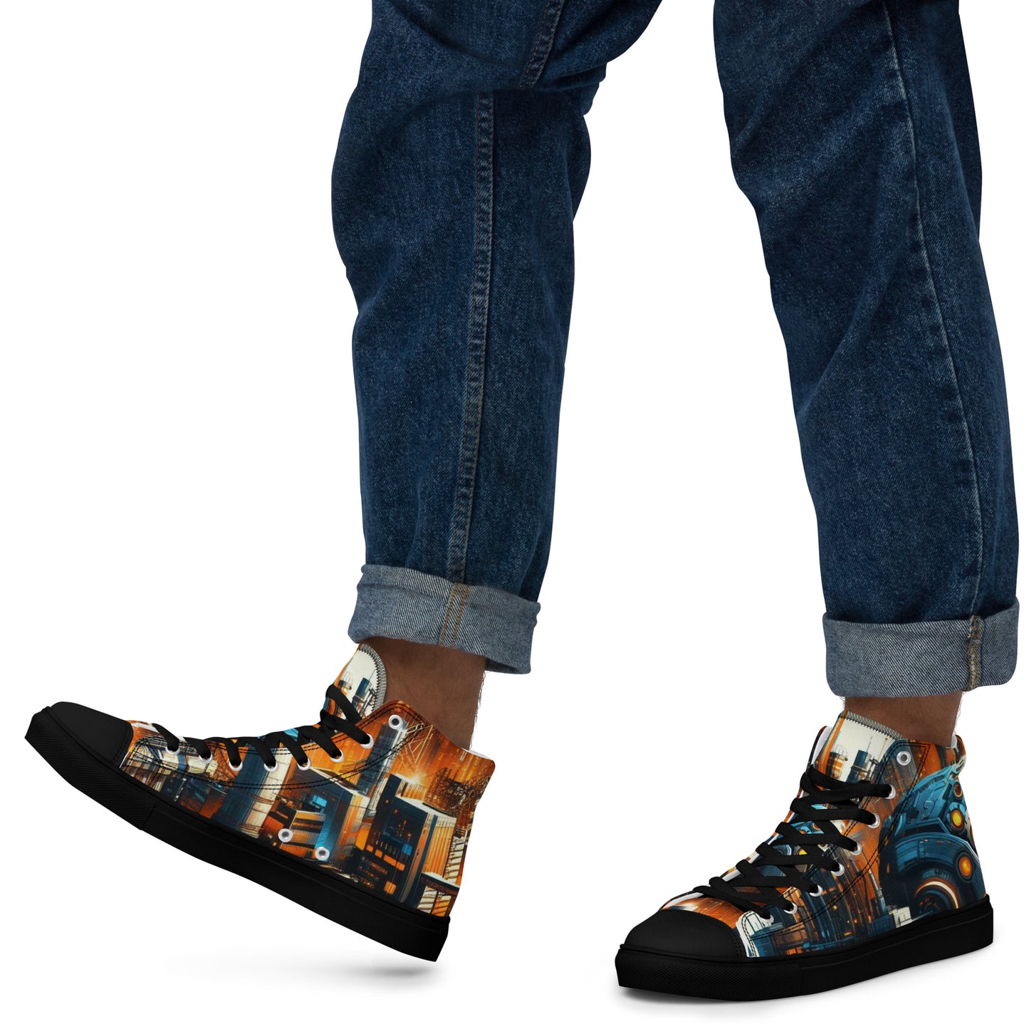 VEXCITY WORLD MEN HIGH TOP CANVAS SHOE