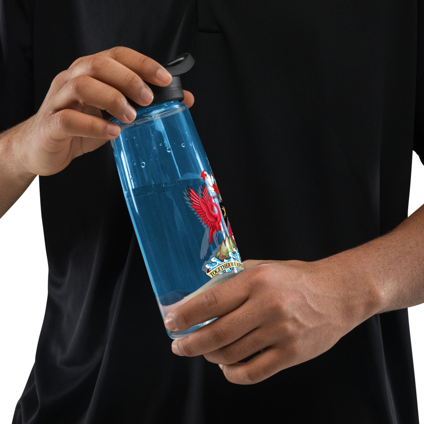 Trinidad And Tobago Sports water bottle