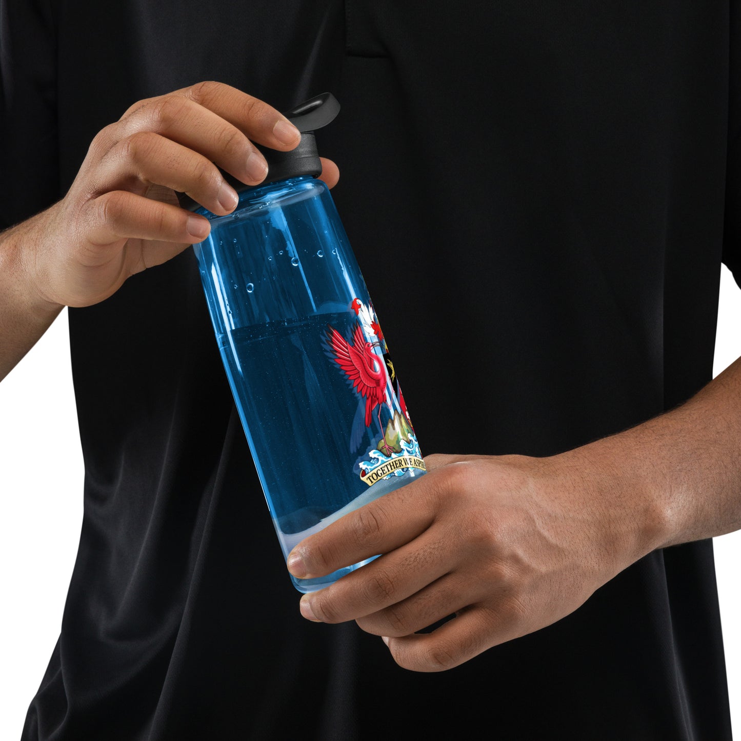 Trinidad And Tobago Sports water bottle