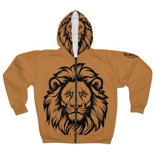 The Lion Of Judah Zip Hoodie