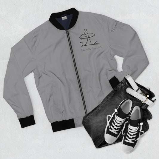 Vexcity World Bomber Jacket Grey