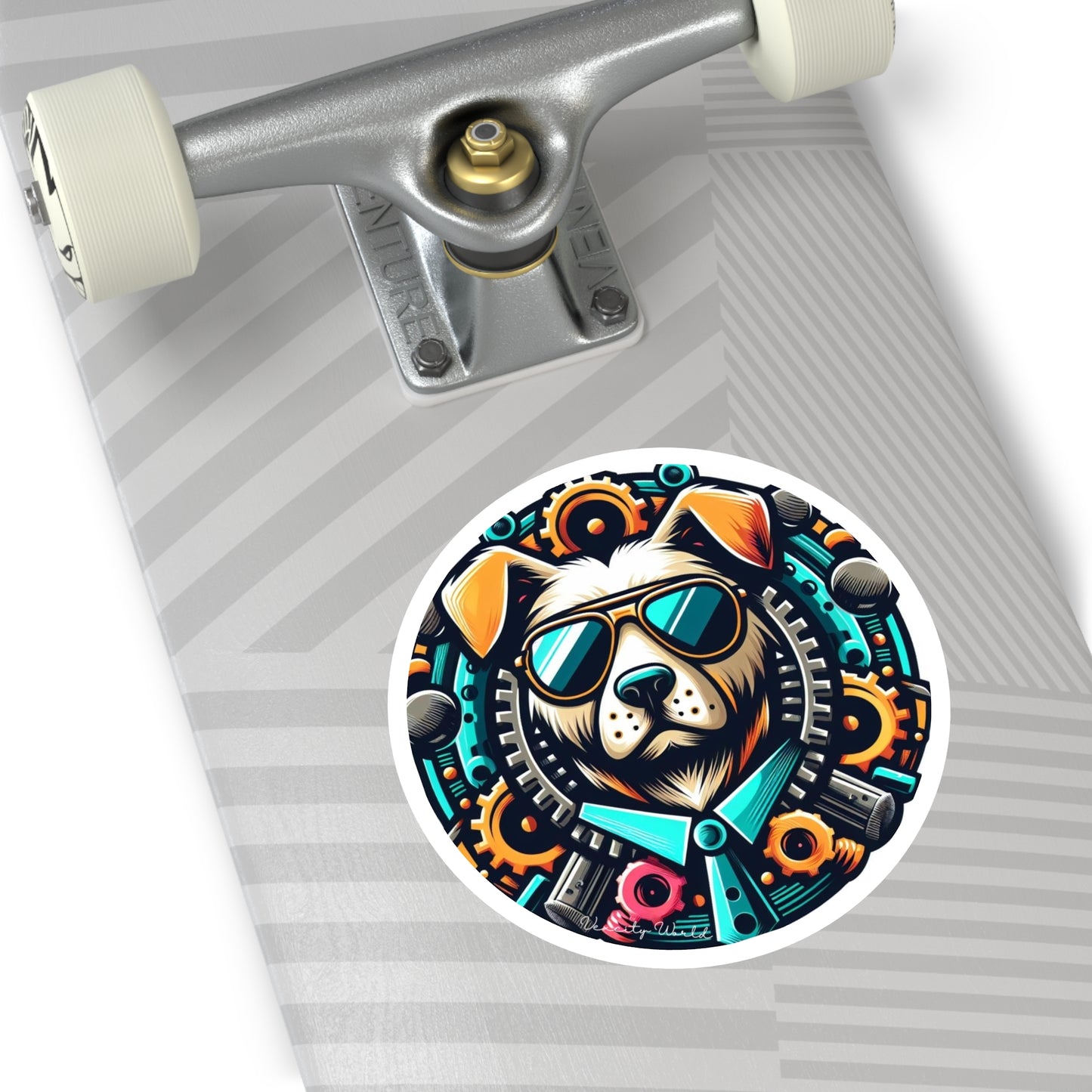 Muzzy The Dog Sticker, Indoor\Outdoor