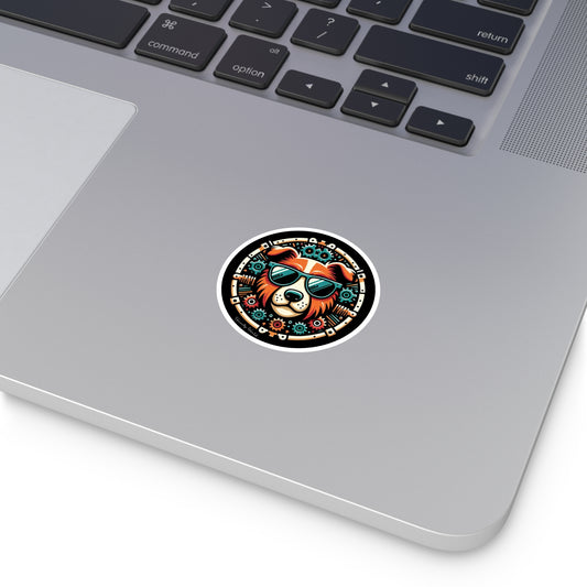 Rosco The Dog Sticker, Indoor\Outdoor