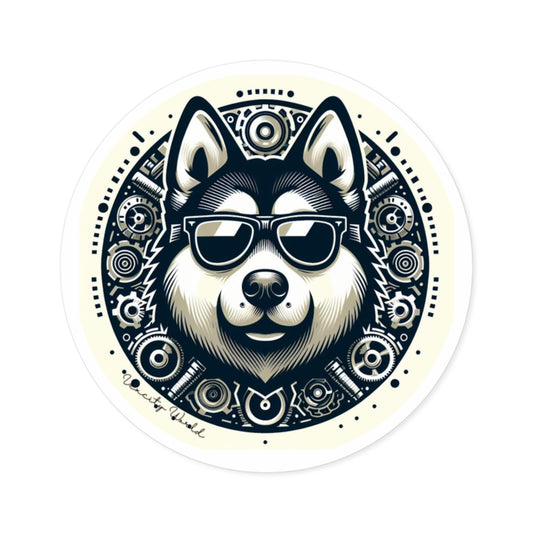 Rico The Dog Sticker, Indoor\Outdoor