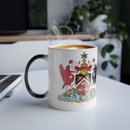 Trinidad And Tobago Coffee Mug, 11oz White