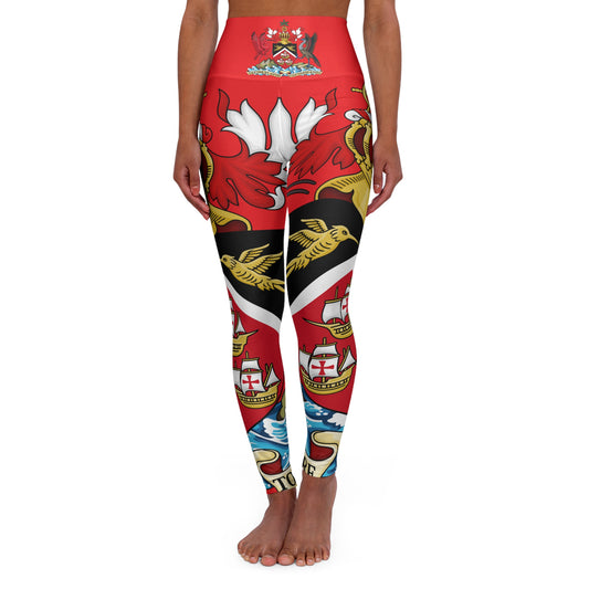 Trinidad And Tobago Women's High Waisted Yoga Leggings