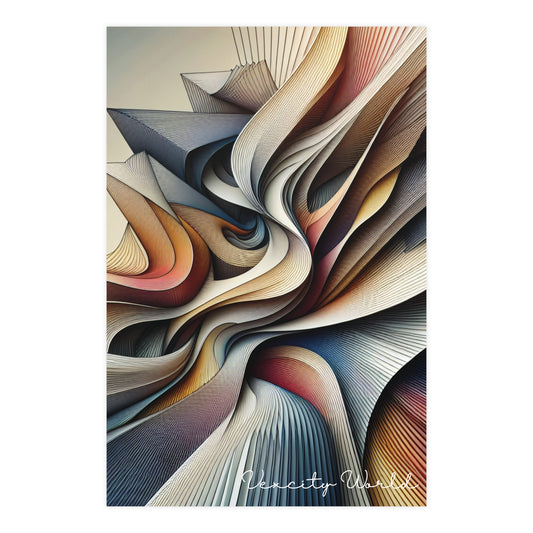 Vexcity World Art Work Matte Posters