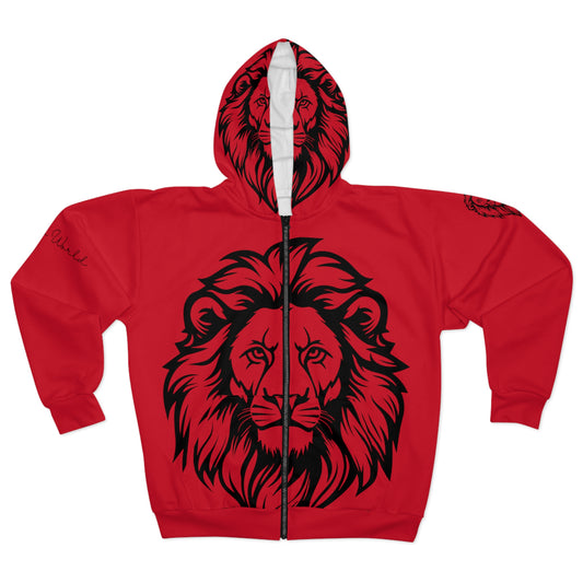 The Lion Of Judah Zip Hoodie