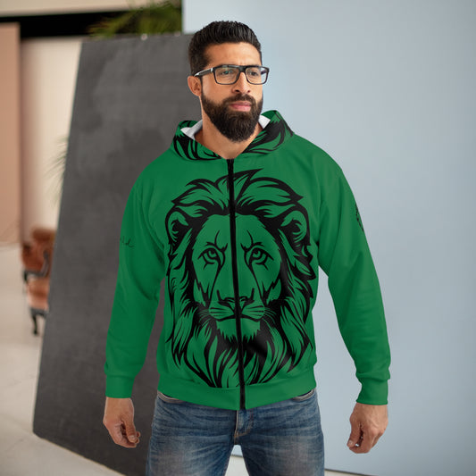 The Lion Of Judah Zip Hoodie