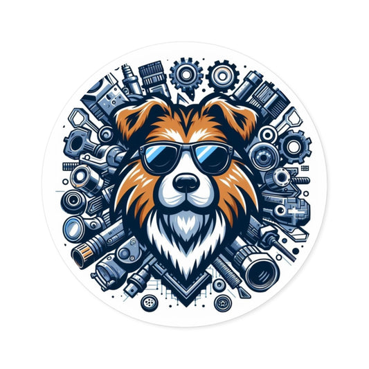 Jessie The Dog Sticker, Indoor\Outdoor